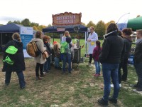 Der 'Eiswagen' mit Trockeneis-Experimenten