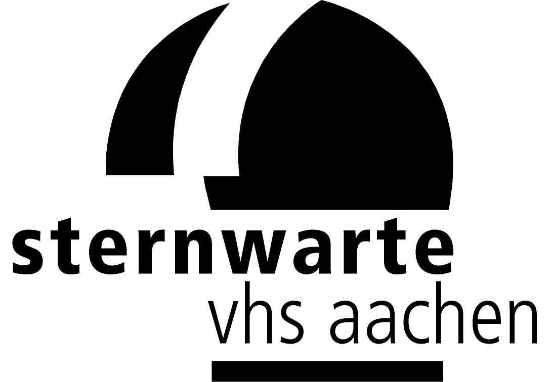 Logo der Sternwarte der Volkshochschule Aachen Logo der Sternwarte der VHS Aachen