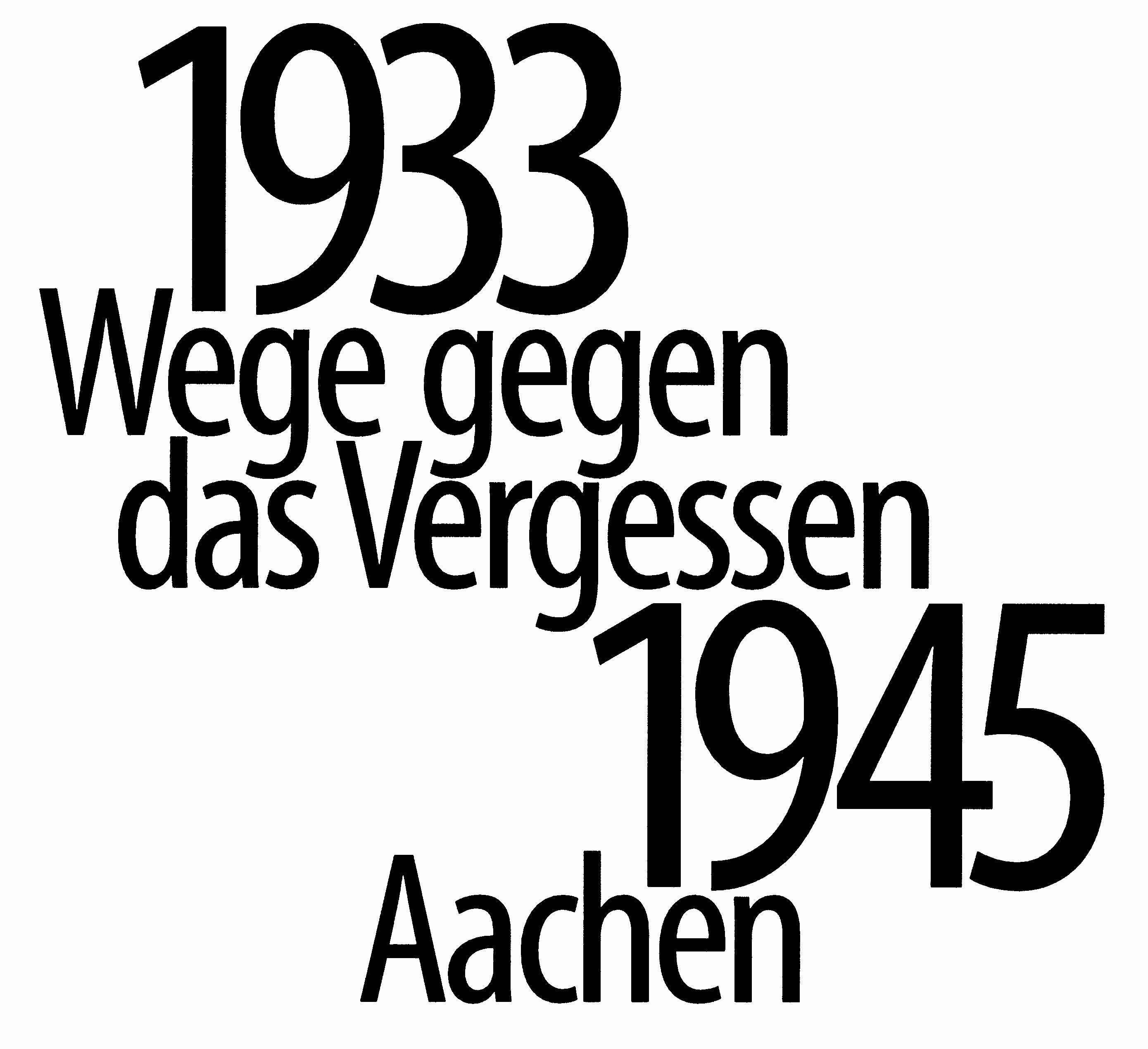 Rundgänge der VHS Aachen Wege gegen das Vergessen